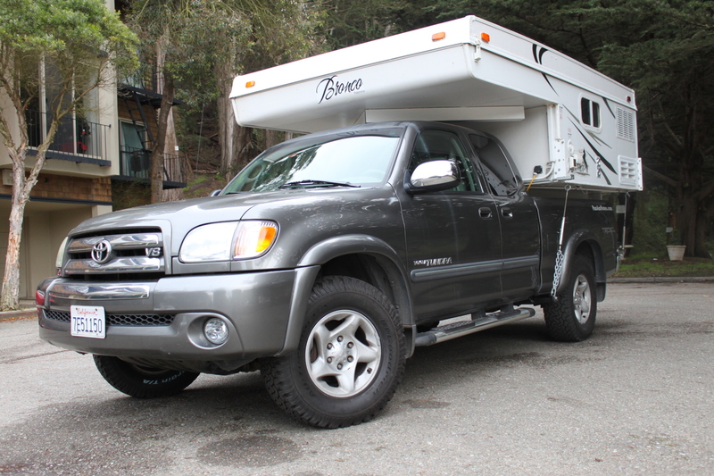 toyota tundra pop up truck camper #2